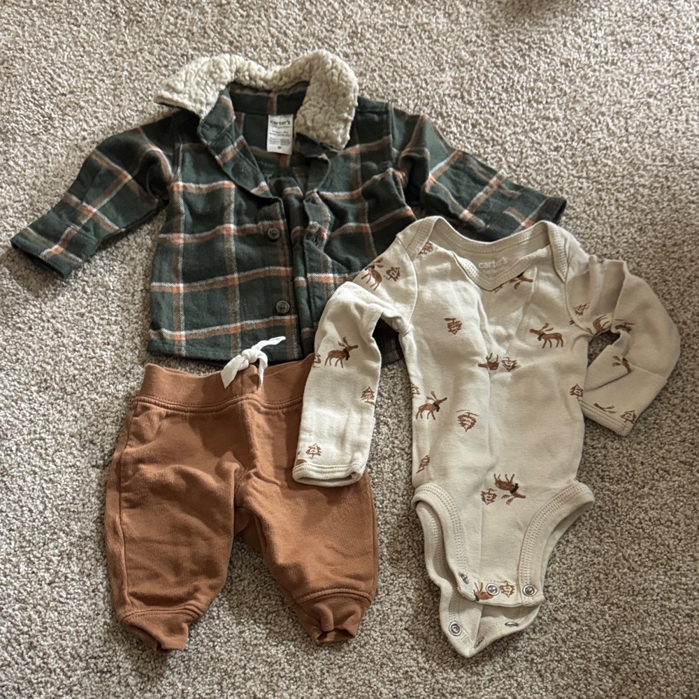 Newborn carters baby outfit